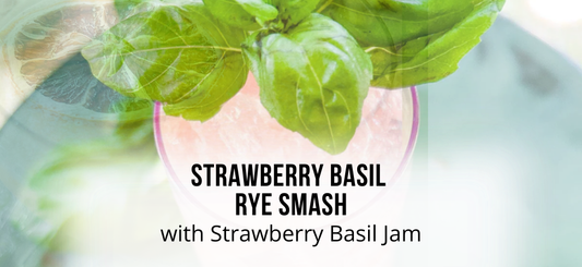 Strawberry Basil Rye Smash
