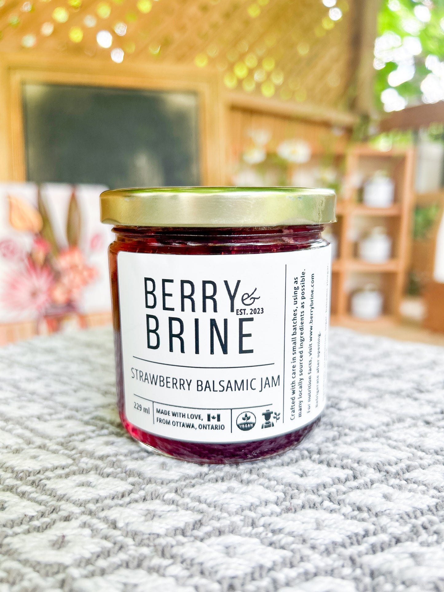 Strawberry Balsamic Jam