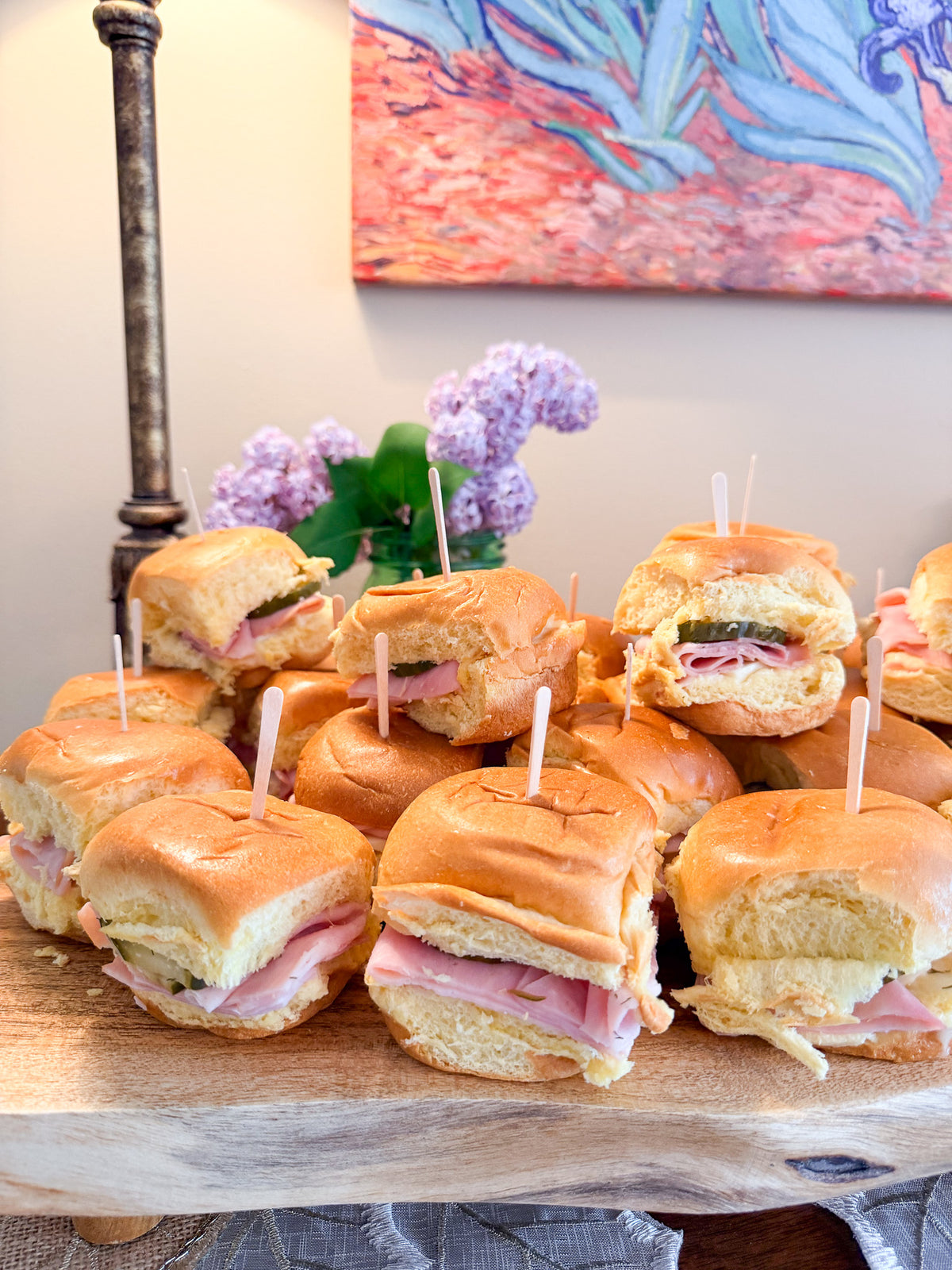 Ham & Cheese Brioche with Sweet Onion Mayo
