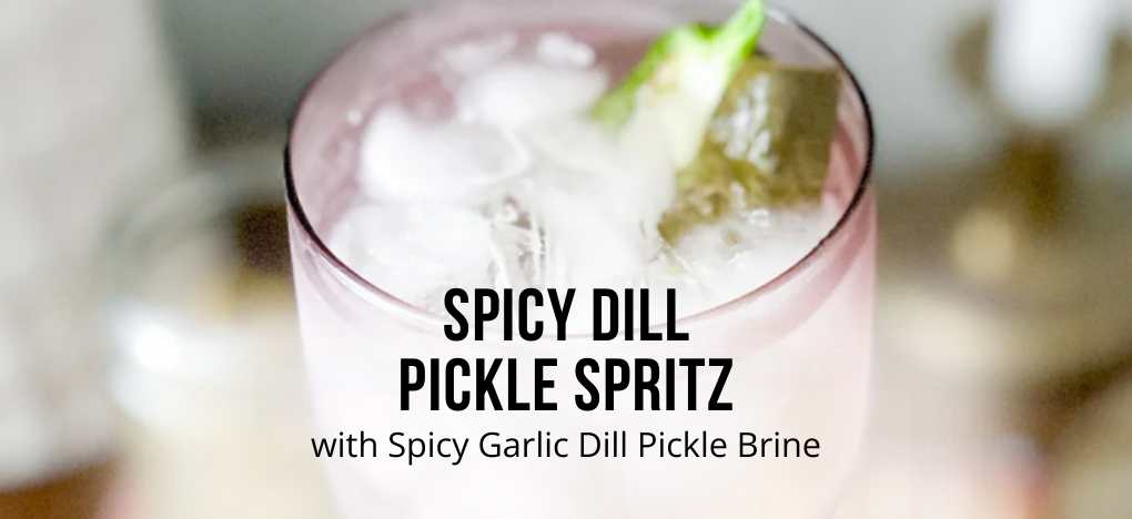 Looking for a Savory Cocktail? Try This Pickle Spritz!