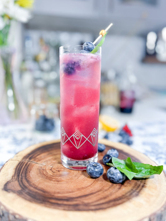 Unleash Flavour with our "Pump Up the Jam" Spiced Blueberry & Haskap Gin Cocktail