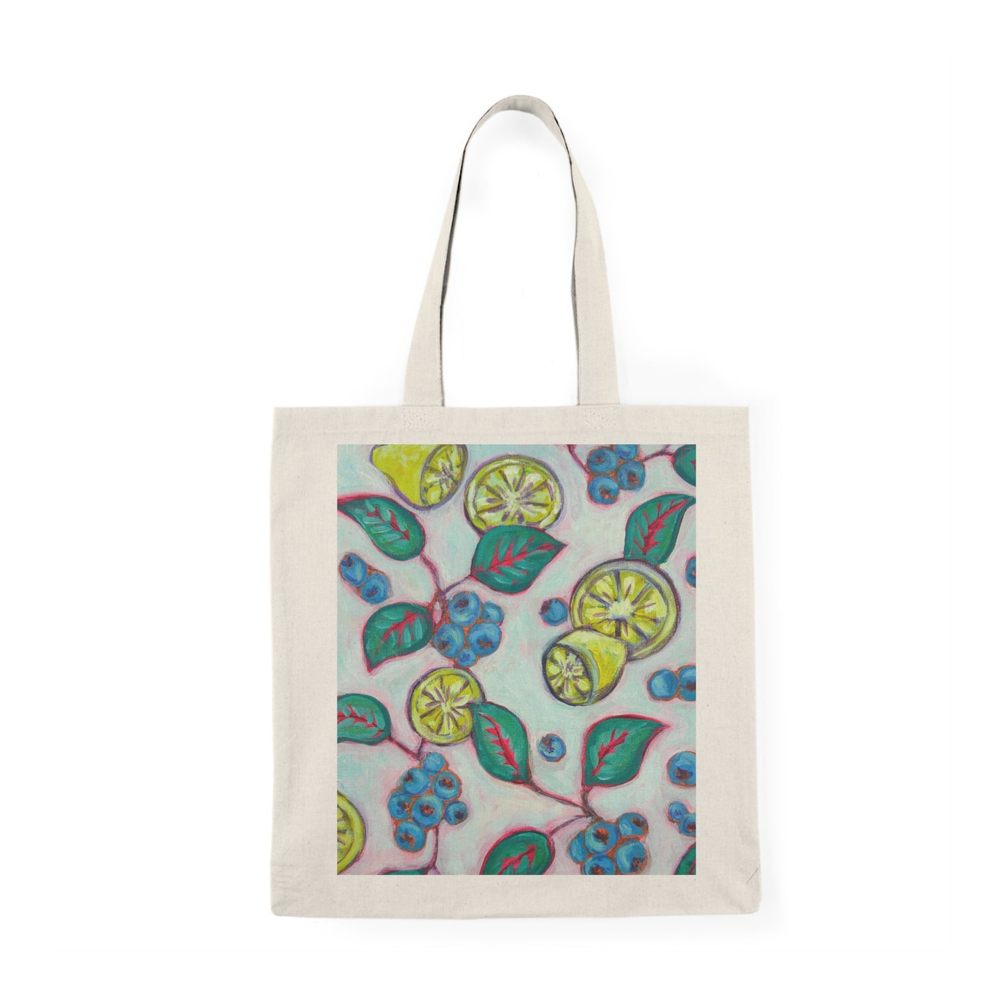 Blueberry & Lemon Tote Bag