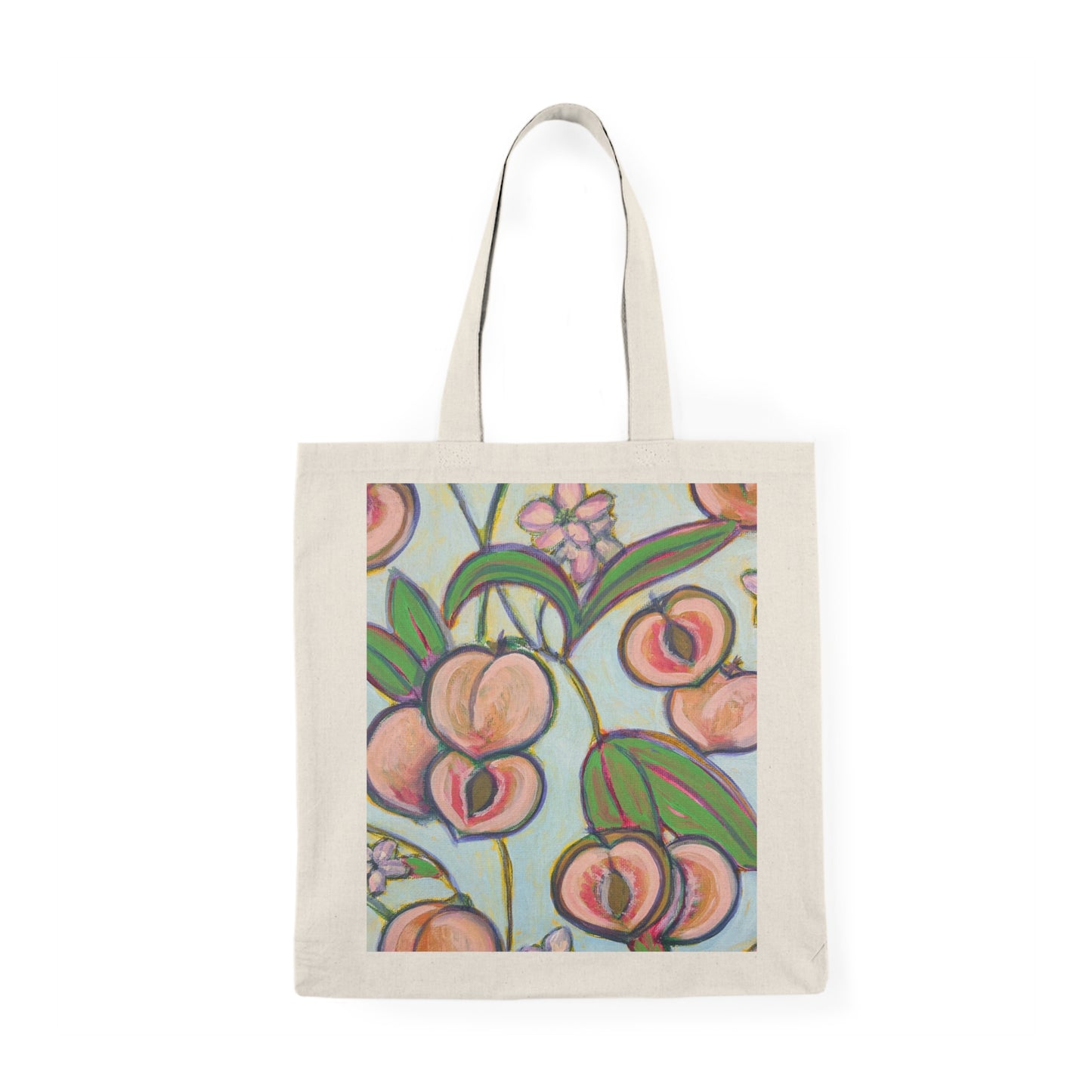 Peach Tote Bag