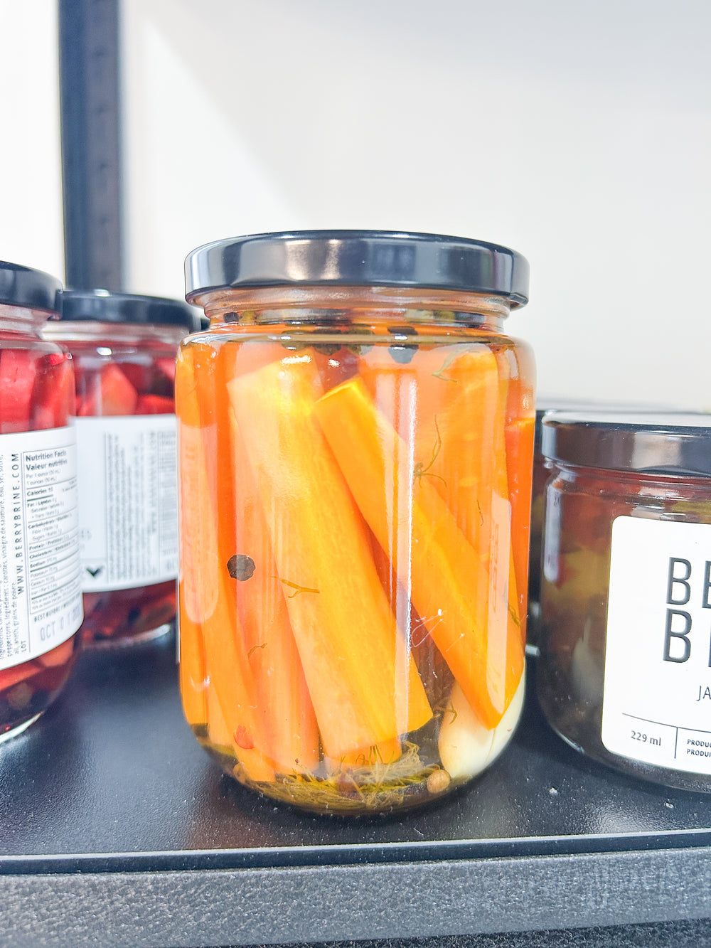 Dill Pickled Carrot Sticks