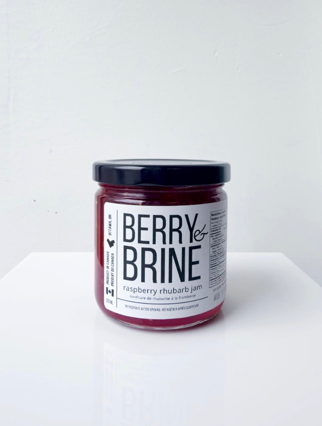 Raspberry Rhubarb Jam