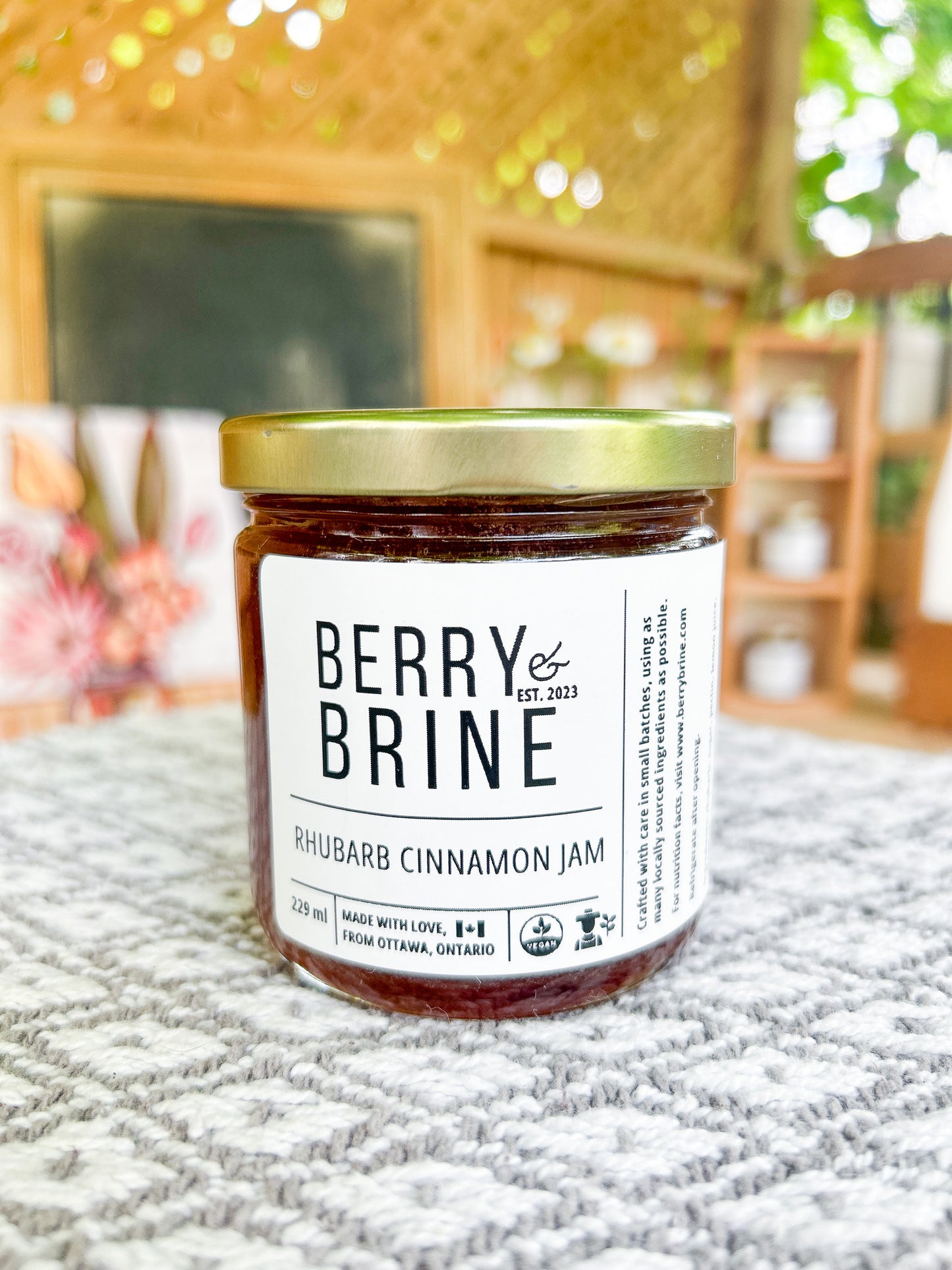 Rhubarb Cinnamon Jam