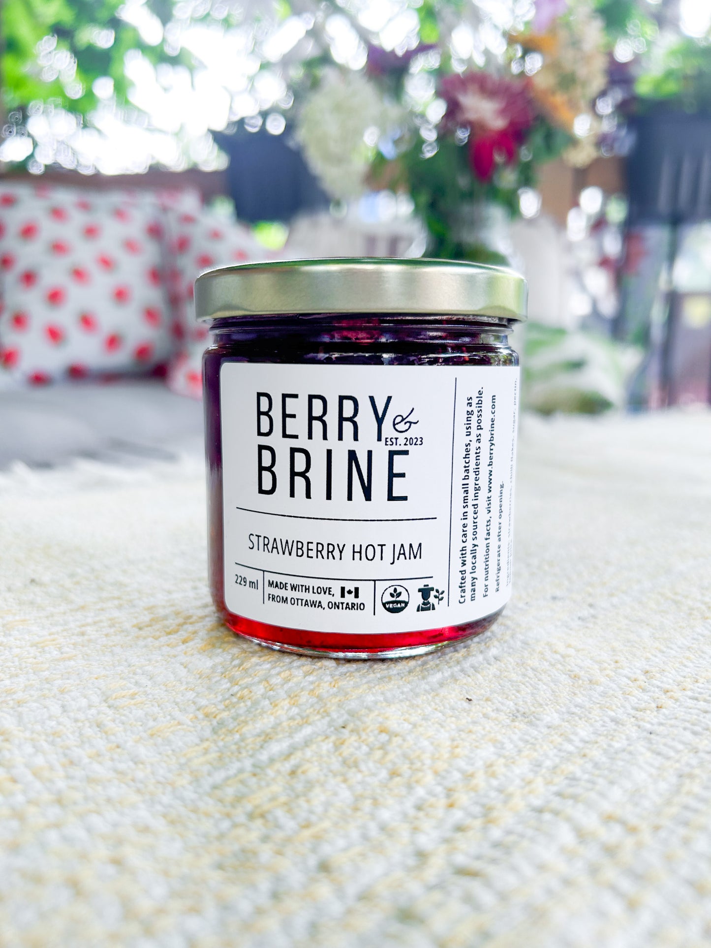 Strawberry Hot Pepper Jam