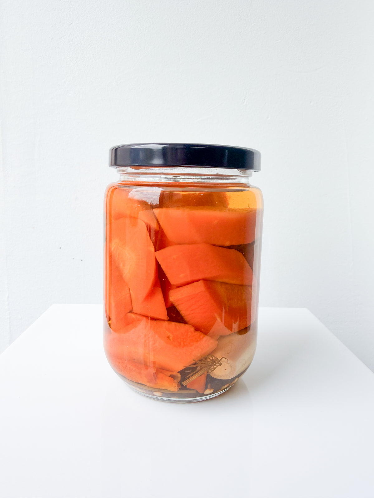 Spicy Dill Heirloom Carrot Pickles